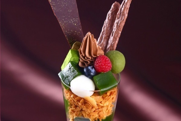 伊藤久右衛門「抹茶チョコレートパフェ」