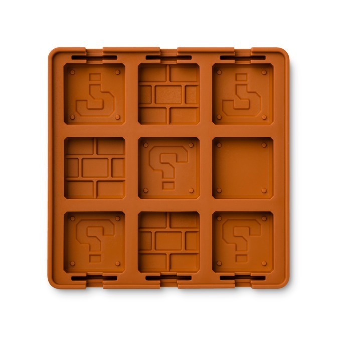 「スーパーマリオ」のブロック＆キノコ型のチョコが作れるシリコントレーセット｜写真9