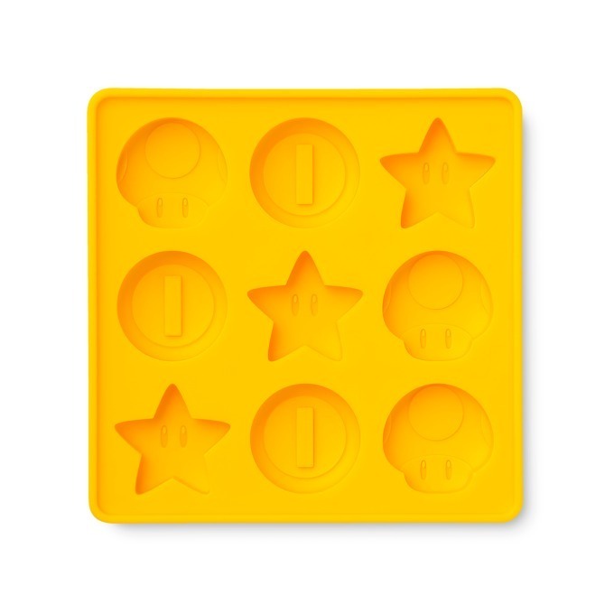 「スーパーマリオ」のブロック＆キノコ型のチョコが作れるシリコントレーセット｜写真4