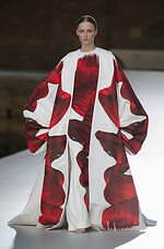 ヴァレンティノ 2021-22年秋冬オートクチュールコレクション - 絵画とオートクチュールの融合｜写真84