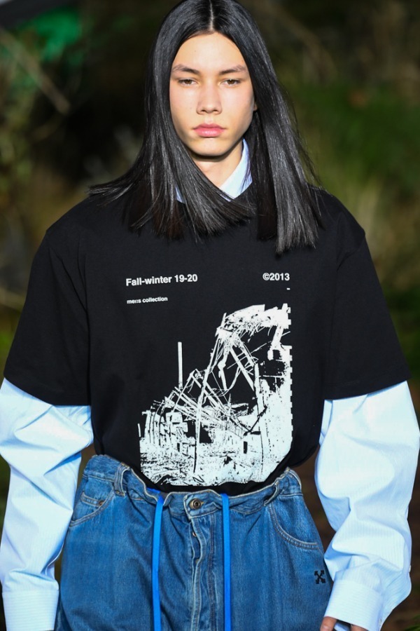 オフ-ホワイト (OFF-WHITE) 2019-20年秋冬メンズコレクション ディテール - 写真3