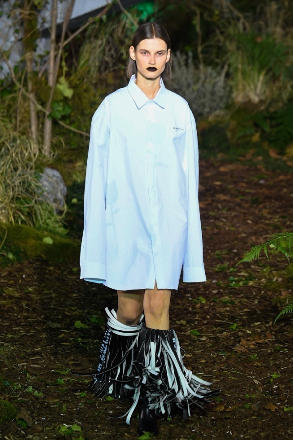 オフ-ホワイト (OFF-WHITE) 2019-20年秋冬メンズコレクション シルエット - 写真5