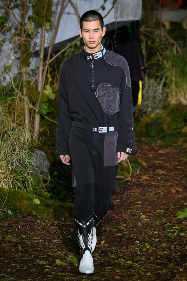 オフ-ホワイト (OFF-WHITE) 2019-20年秋冬メンズコレクション シルエット - 写真8