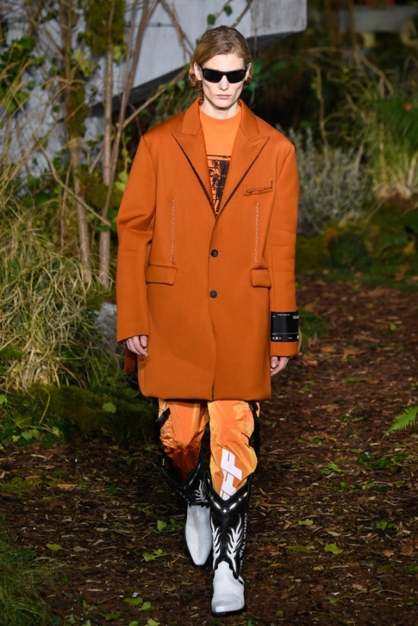 オフ-ホワイト (OFF-WHITE) 2019-20年秋冬メンズコレクション シルエット - 写真37