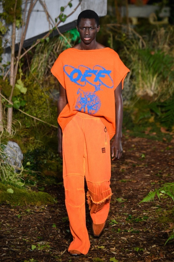 オフ-ホワイト (OFF-WHITE) 2019-20年秋冬メンズコレクション シルエット - 写真40