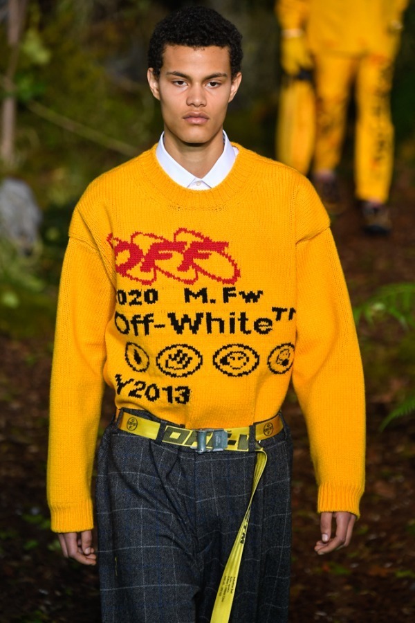 2019 2020 秋冬off-white ニット　セーター