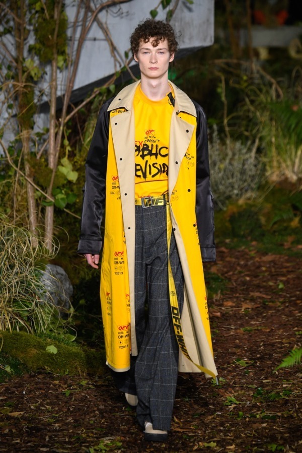 オフ-ホワイト (OFF-WHITE) 2019-20年秋冬メンズコレクション シルエット - 写真43