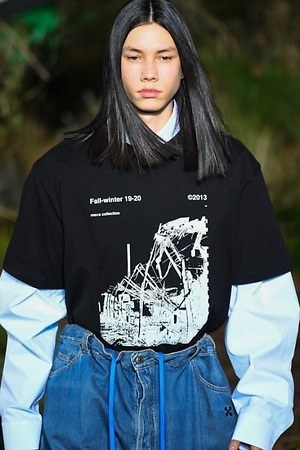 2019 2020 秋冬off-white ニット　セーター