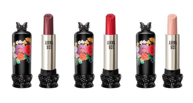 アナ スイ コスメティックス“バラの形のルージュ”「リップスティック F」にローズを思わせる新6色 | 写真