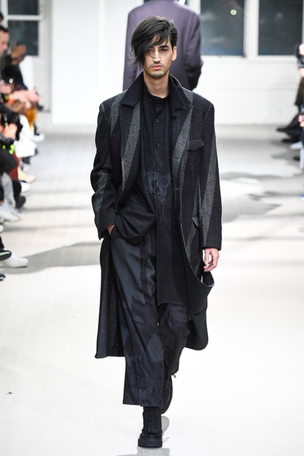 ヨウジヤマモト(Yohji Yamamoto) 2019-20年秋冬メンズコレクション シルエット - 写真6