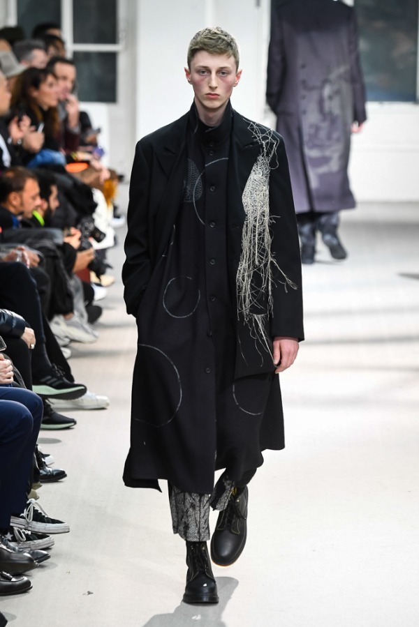 Yohji Yamamoto 19AW[HC-J11-108 ナポレオンコート]