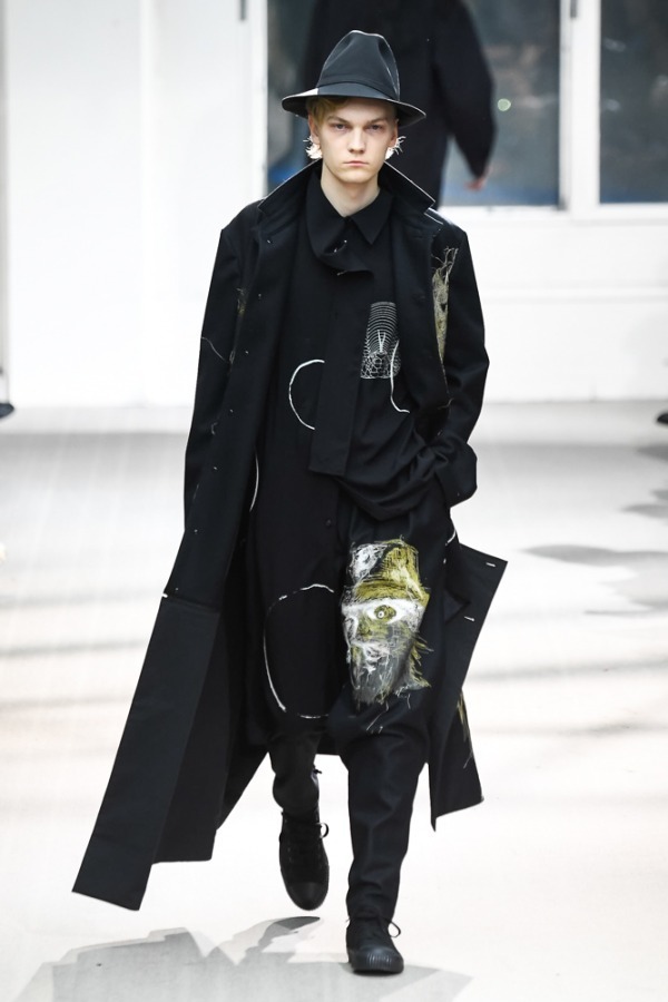 ヨウジヤマモト(Yohji Yamamoto) 2019-20年秋冬メンズコレクション シルエット - 写真16