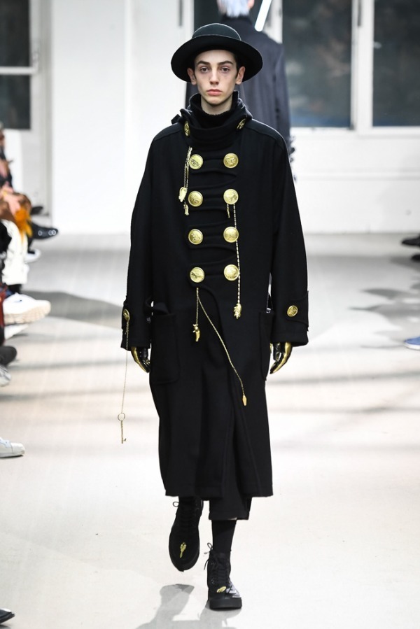 ヨウジヤマモト(Yohji Yamamoto) 2019-20年秋冬メンズコレクション シルエット - 写真38