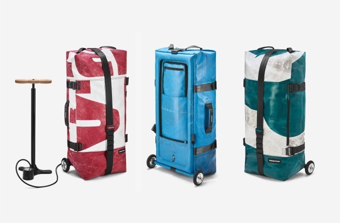 フライターグ"空気で膨らむ"スーツケース、折り畳み収納可能！空港ですぐに見つかる一点もの｜写真9