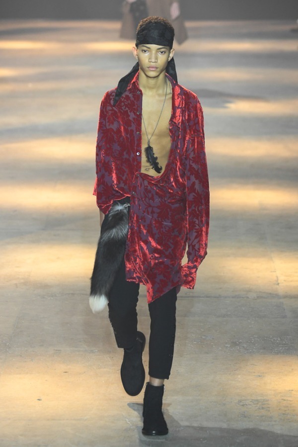 ann demeulemeester 2019-20aw モッズコート Ann DEMEULEMEESTERのモッズコートを使ったメンズ人気