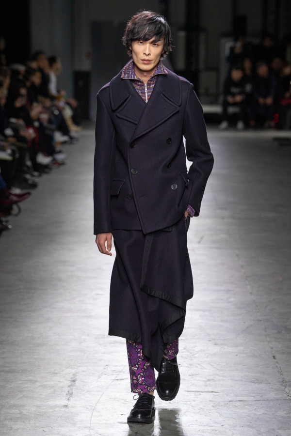 ドリス ヴァン ノッテン(DRIES VAN NOTEN) 2019-20年秋冬メンズコレクション シルエット - 写真48