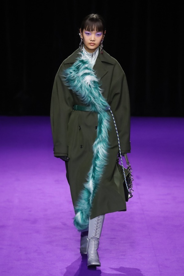 ケンゾー(KENZO) 2019-20年秋冬ウィメンズコレクション シルエット - 写真1