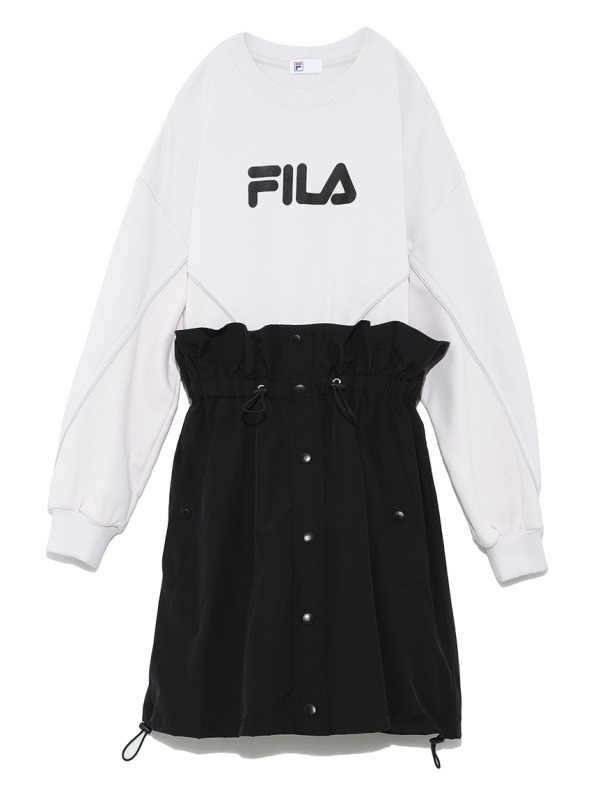 SNIDEL / スナイデル FILAスウェットワンピース　FILA