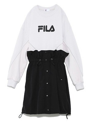 SNIDEL / スナイデル FILAスウェットワンピース