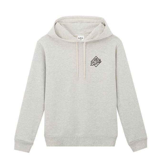 A.P.C. U.S.」全工程アメリカ製のジャージウェア、野球ロゴ風