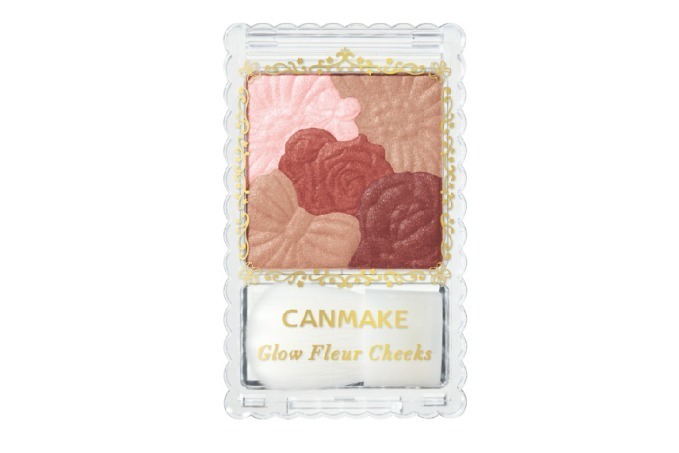 キャンメイクの“花チーク”「グロウフルールチークス」に新色赤みブラウン