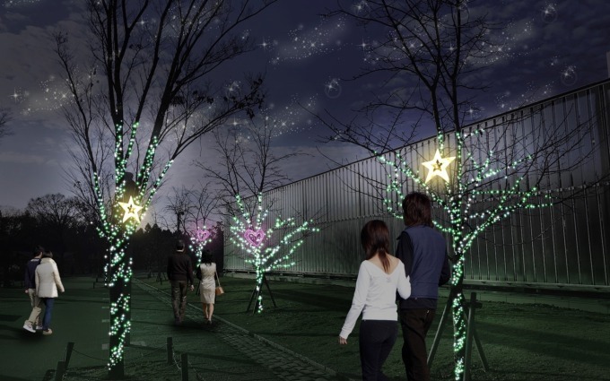 ライトアップイベント「京都・冬の光宴」梅小路公園内で、LED約3万球で"星くずの架け橋"を表現｜写真2
