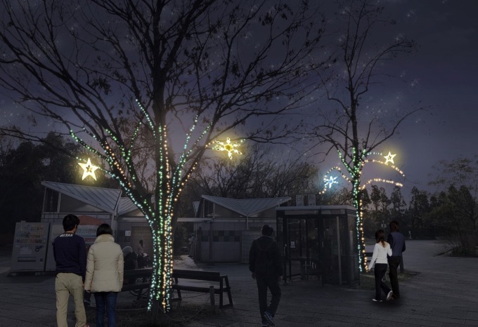 ライトアップイベント「京都・冬の光宴」梅小路公園内で、LED約3万球で"星くずの架け橋"を表現｜写真4