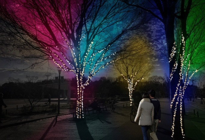 ライトアップイベント「京都・冬の光宴」梅小路公園内で、LED約3万球で"星くずの架け橋"を表現｜写真3