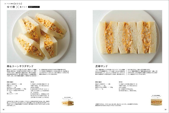 まるごと一冊 卵とパン 書籍 卵とパンの組み立て方 食感 味わいが変わる混ぜ方 ゆで方を解説 ファッションプレス