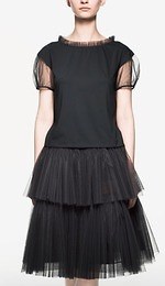 ワコールディア　WACOAL DIA チュールスカート　ブラックM w300_-QM.jpg