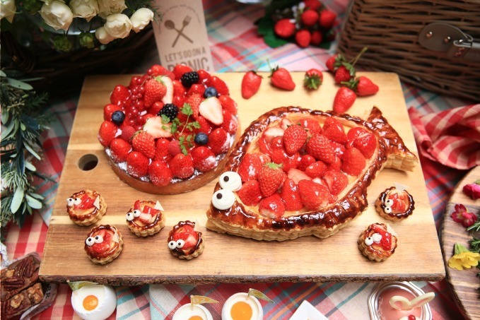“おしゃピク”がテーマの「ピクニック デザートブッフェ」名古屋で、苺食べ放題やイースタースイーツ｜写真10