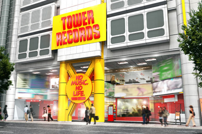 タワレコ渋谷店がリニューアル - ライブストリーミングスタジオ、本持ち込み可のカフェを併設