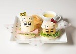 ポプテピピック×サンリオコラボカフェが池袋に、ポム子＆ピピ美がハローキティにコスプレ！？｜写真1