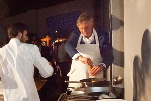 ボリオリがユニークな新作披露イベントをミラノで開催 - GQ Japan鈴木正文がシェフとして登場｜写真6