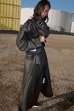 ★極美品】Y-3 リバーシブルレイヤードトラックジャケットロングコート黒Mヨウジ Y-3(ワイスリー) CRFT 3STP LONG TRACK TOP ロング トラック