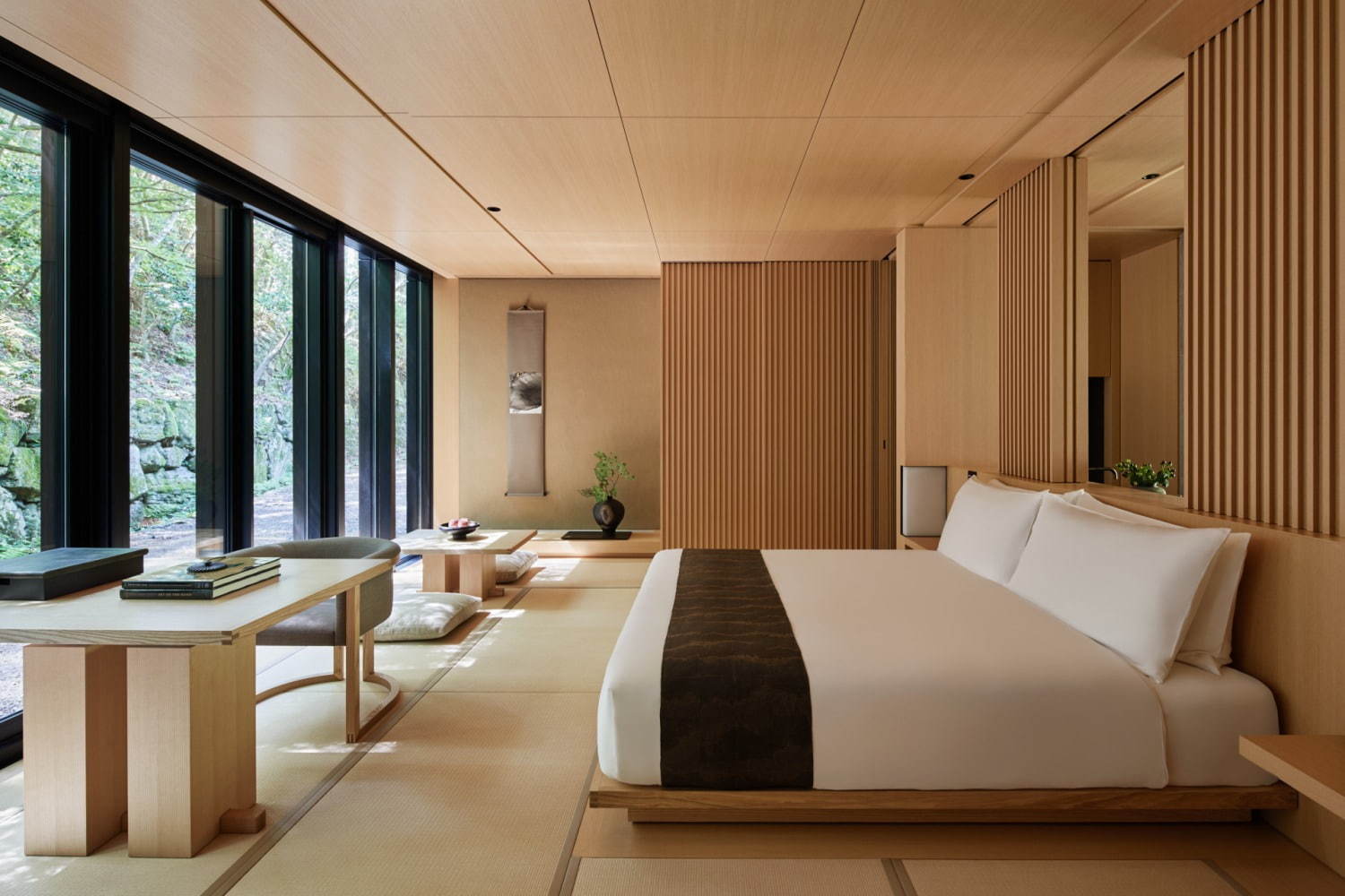 「アマン京都」が京都洛北にオープン - ミニマルなデザインの客室やスパで、自然を味わうリゾート｜写真11
