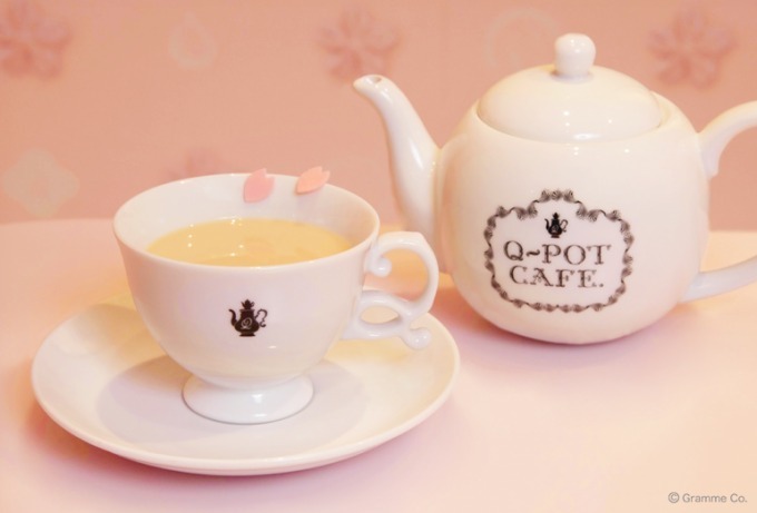 Q-pot CAFE.の“桜”メニュー - アフタヌーンティー＆苺大福クリームを使ったパフェなど｜写真4