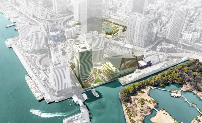 「ウォーターズ竹芝」竹芝駅周辺エリアの再開発、四季劇場[春]・[秋]や商業施設アトレ竹芝など｜写真1