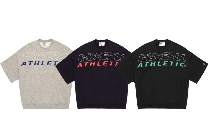 ユニフォーム(制服)｜ミスター・ジェントルマン×ラッセルアスレティック、ロゴプリントのスウェットやパーカーなど