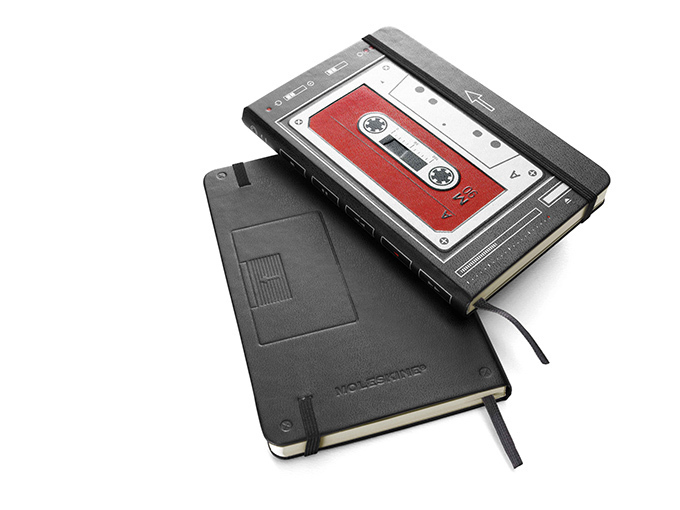 モレスキン(MOLESKINE)、カセットをモチーフにした限定版ノートブックを発表｜写真3