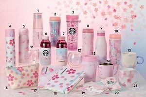 スターバックス SAKURA 2019 グラス　桜 巾着