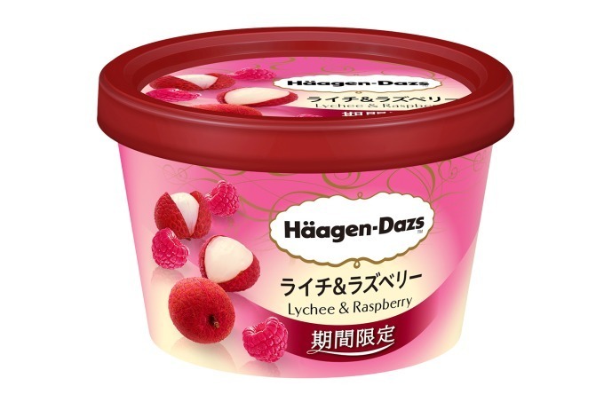 ハーゲンダッツ(Häagen-Dazs) ライチ＆ラズベリー｜写真1