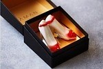 アマン東京"ハイヒール型"ホワイトデーチョコ、苺とシャンパーニュの芳醇な香り