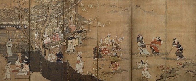 「博物館でお花見を」上野・東京国立博物館で、17世紀の花見を描いた国宝＆桜のライトアップも｜写真2