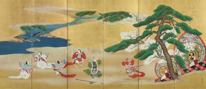 「博物館でお花見を」上野・東京国立博物館で、17世紀の花見を描いた国宝＆桜のライトアップも｜写真1