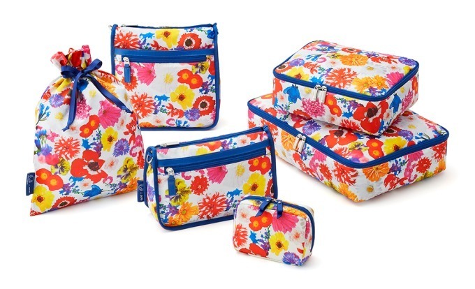 蜷川実花「M / mika ninagawa」のスーツケース、ボディ一面に鮮やかな花をプリント｜写真4
