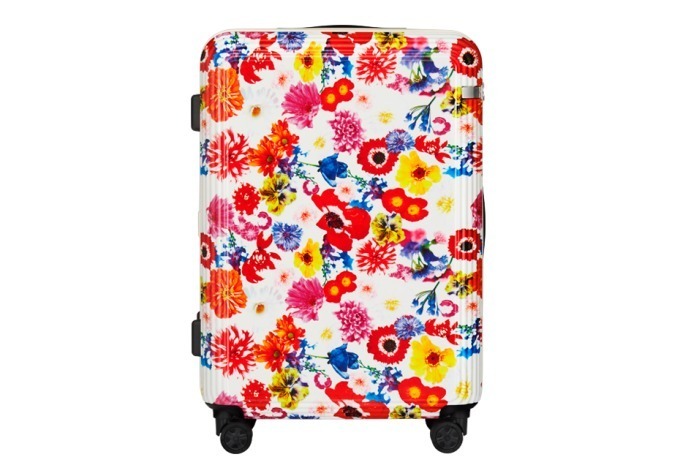 蜷川実花「M / mika ninagawa」のスーツケース、ボディ一面に鮮やかな花をプリント｜写真3