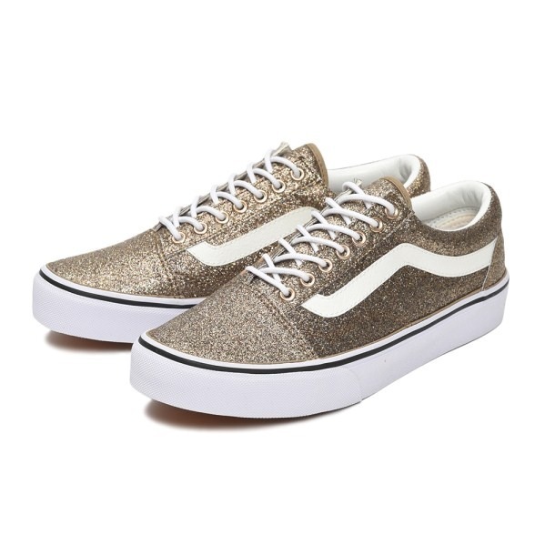 VANS ゴールドグリッター