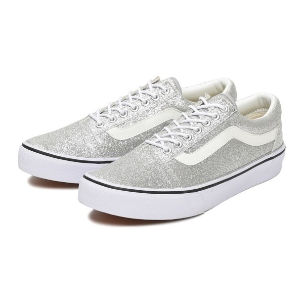 Vans キラキラ グリッターカラーの オールドスクール ウィメンズ新スニーカー ファッションプレス