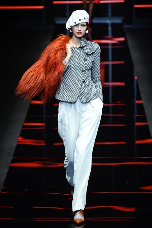 エンポリオ アルマーニ(EMPORIO ARMANI) 2019-20年秋冬ウィメンズコレクション シルエット - 写真6